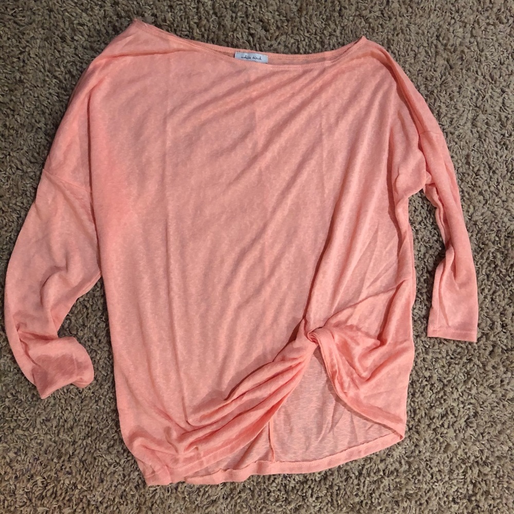 Knotted Front Knitted Top